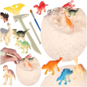 Wykopaliska: jajo dinozaura XL z 12 figurkami