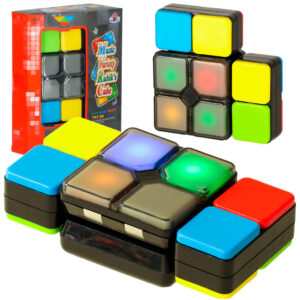 Kostka logiczna LED: gra na refleks
