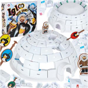 Gra „Zbuduj igloo” z pingwinami