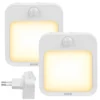 Lampki nocne LED z czujnikiem ruchu do kontaktu, 2 sztuki
