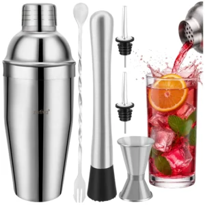 Zestaw barmański 6w1 z shakerem 700 ml