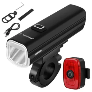 Zestaw lamp rowerowych 1000 lm z funkcją powerbanku